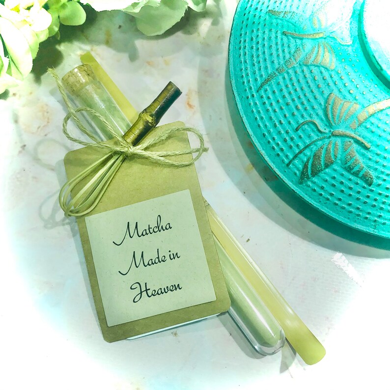 Matcha Made in Heaven Tea Gift With Powdered Green Tea Blend Etsy