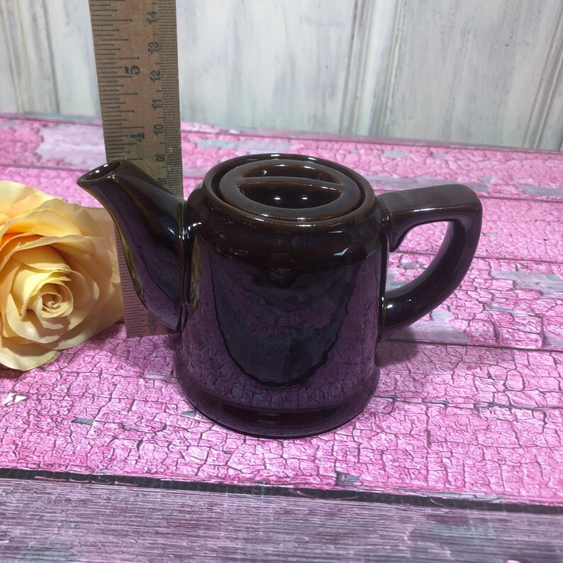 Occupied Japan Small Brown Betty Teapot One Cup Perfect Etsy