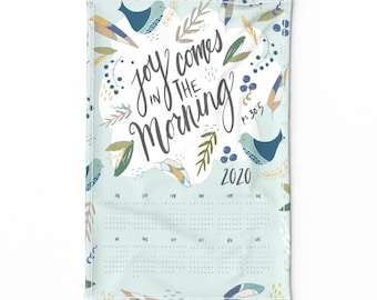 Romance Wedding Calendar Linen Cotton Canvas Tea Towel by Spoonflower Vintage Tea Towel 2019 Just Married Vw Calendar by honoluludesign