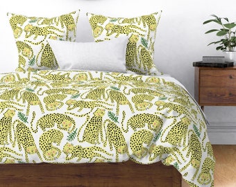 Cheetah Duvet Cover Etsy