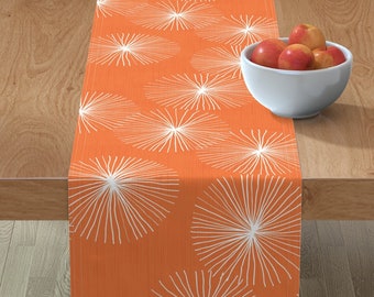 Painting by wren/_leyland Mid Century Modern Table Runner Abstract Minimalism Art Cotton Sateen Table Runner by Spoonflower Plateau