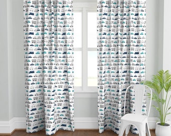 Boy Nursery Curtains Etsy