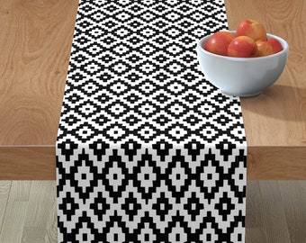 Monochrome Print of Kingdom Rhythmic Art Motifs Charcoal Grey and White 16 X 120 Ambesonne Aztec Table Runner Dining Room Kitchen Rectangular Runner Monochrome Print of Kingdom Rhythmic Art Motifs Charcoal Grey and White 16 X 120 Ambesonne Aztec Table Runner Dining Room Kitchen Rectangular Runner