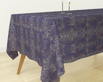 Art deco tablecloth | Etsy