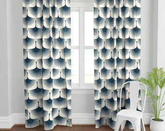 Mid Century Curtains Etsy