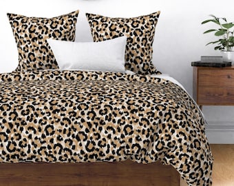 Cheetah Duvet Cover Etsy