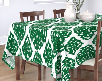 Ikat Tablecloth Etsy