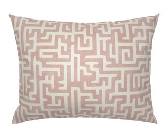 Maze Pillow Case Etsy