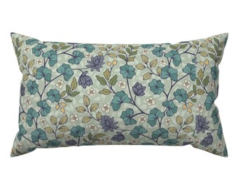 English Gardenia Fabric by Harlequin~Modern Floral Pillow Cover~Fabric Printed in the UK~Designer Cushion Cover~Ready to Ship