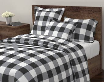 Buffalo Check Duvet Etsy