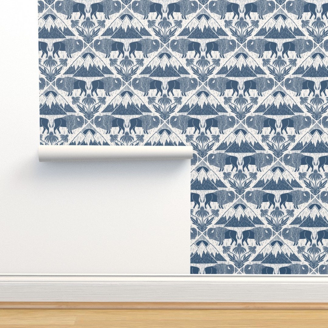 National Park Commercial Grade Wallpaper Hoofin&rsquo; It West by Nanshizzle