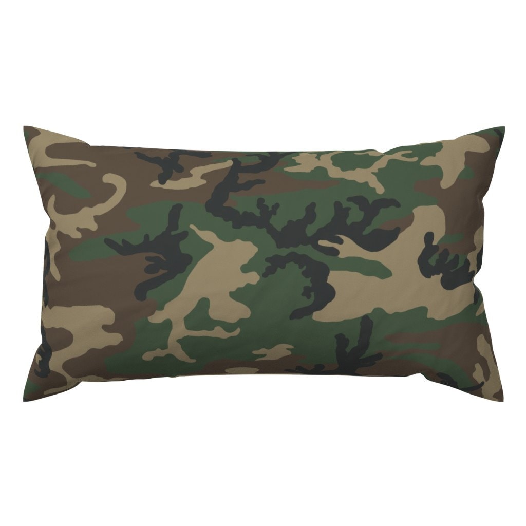Abstract Camouflage Camo Pattern Pillow Case Cover Protector Bed 50x50