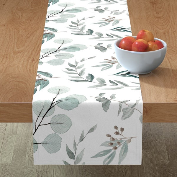 Eucalyptus Table Runner Etsy