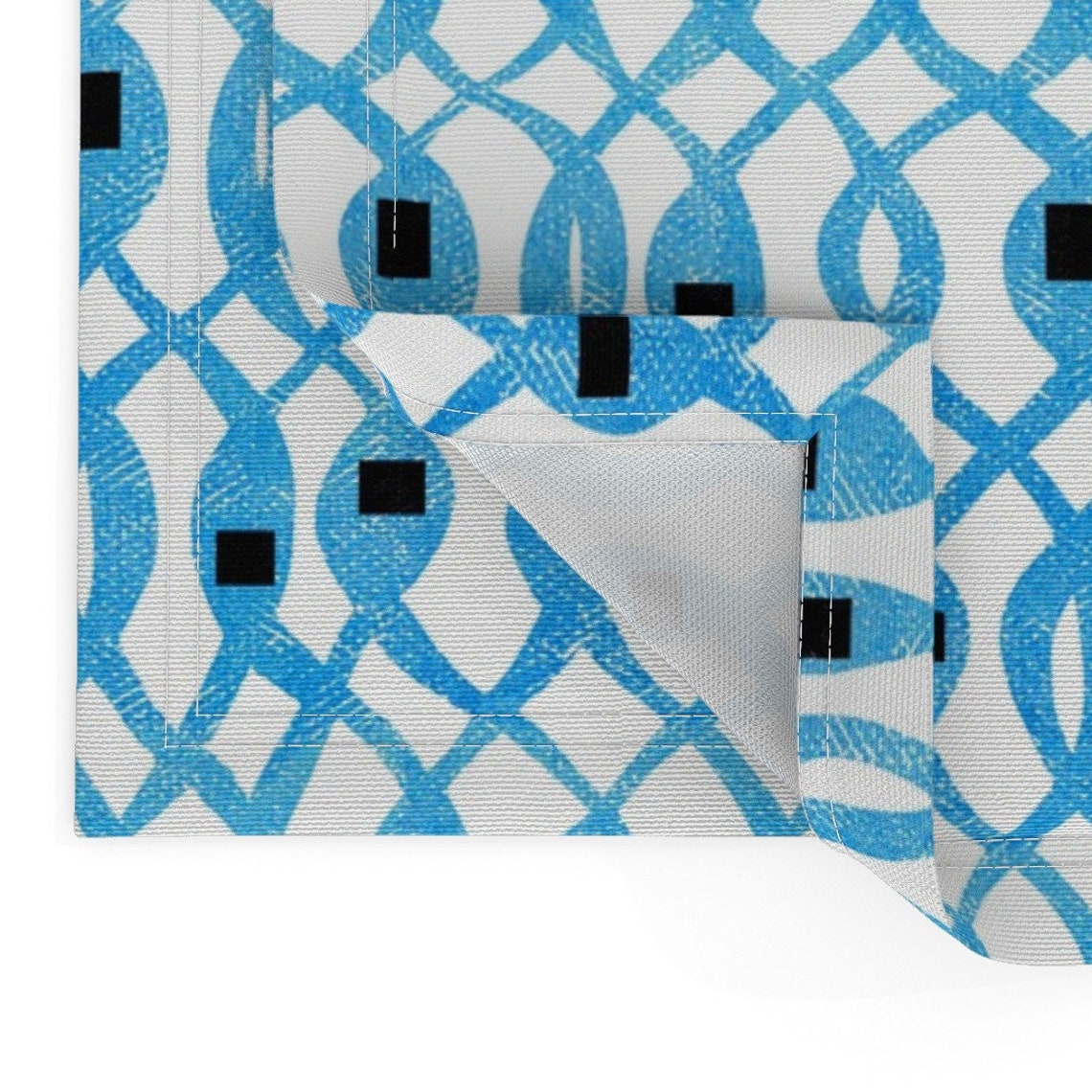 sky-blue-placemats-set-of-2-watercolor-squiggle-by-etsy