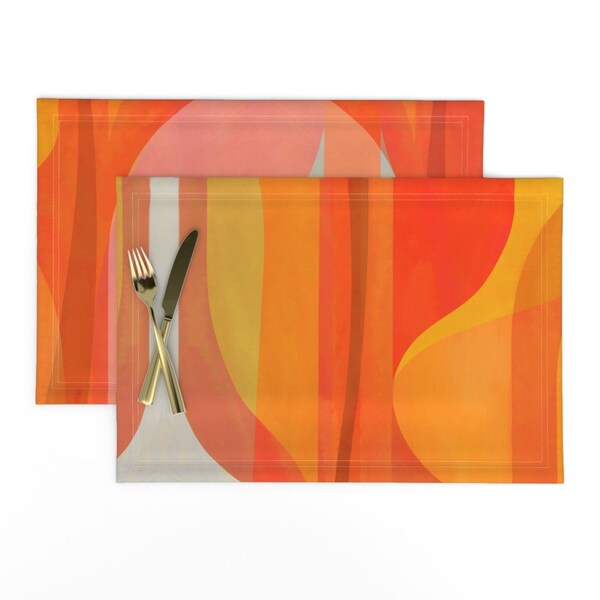 Bright Placemats Etsy