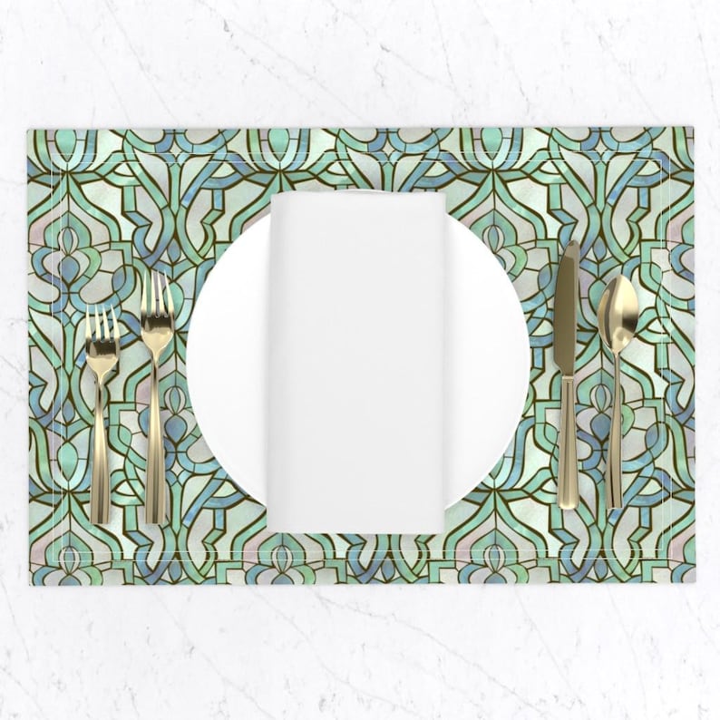 Spoonflower Marrakesh Placemats