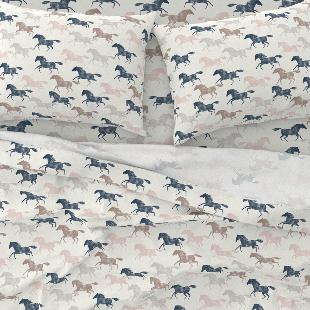 Western Horses Sheets Pastel Wild Horses by littlearrowdecor Etsy España