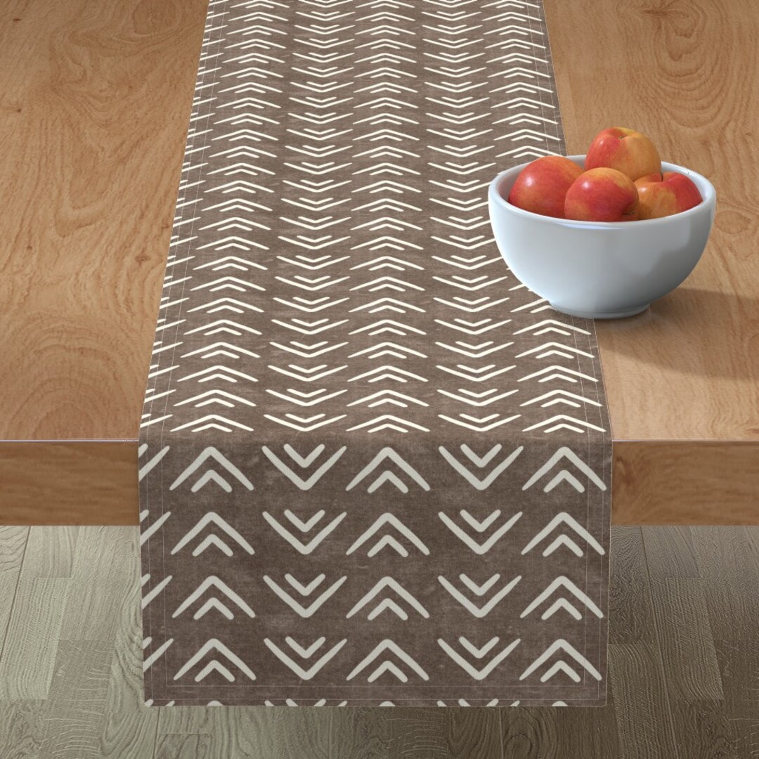 Modern Farmhouse Table Runner Farmhouse Chevron by Etsy