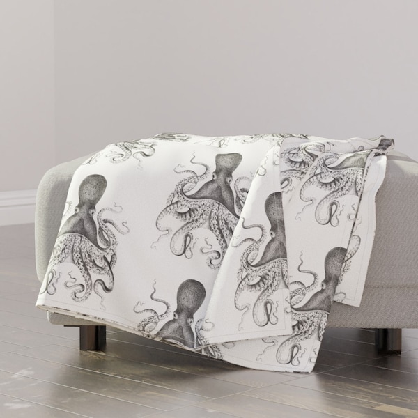 Octopus Blanket Etsy