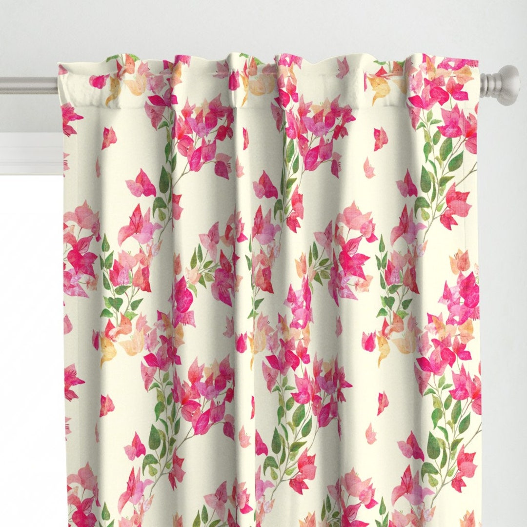 Bagaille Curtain ★ PINK Best Home Fashion New Pink Solid Grommet Room Darkening