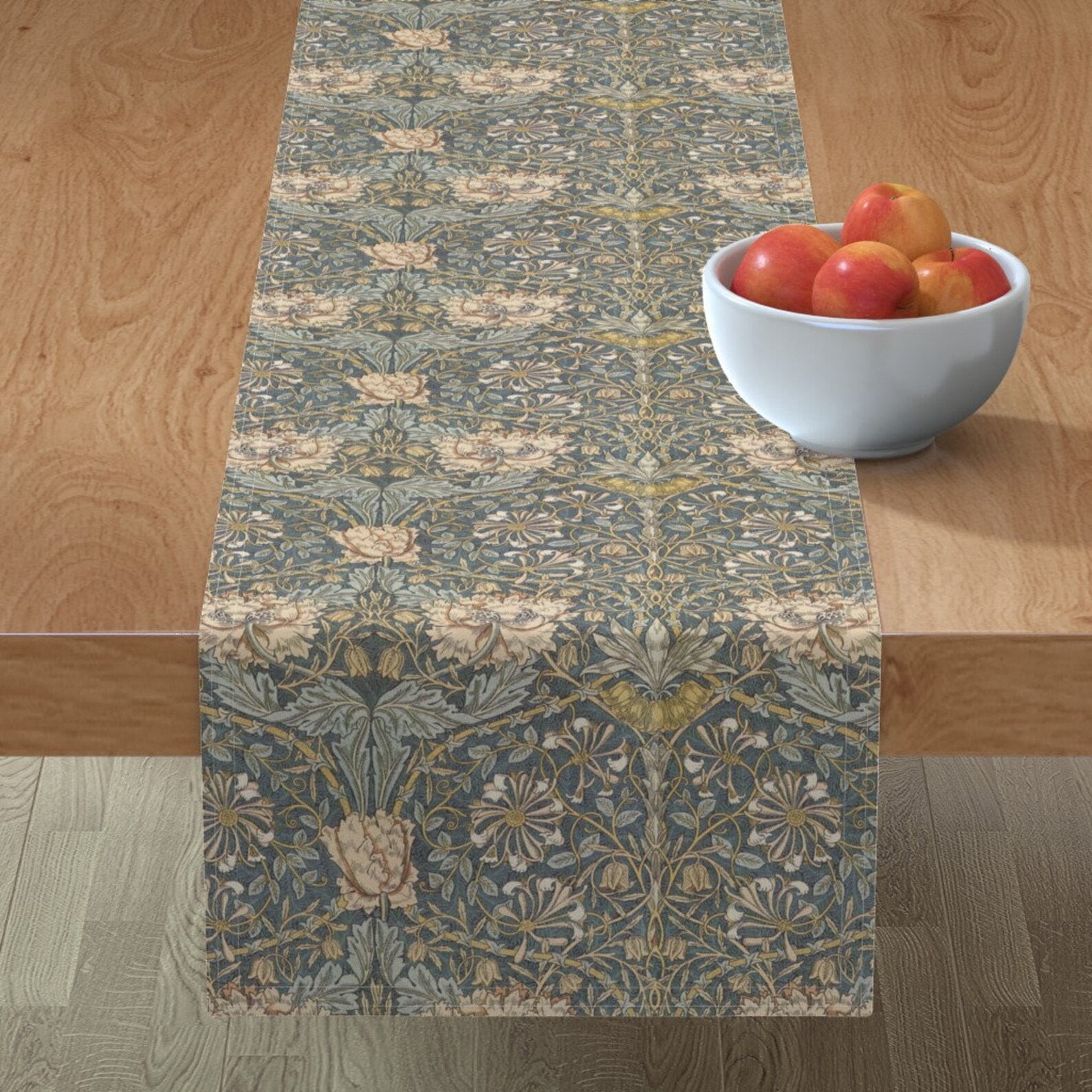 Arts and Crafts Table Runner Morris Neutral by Etsy