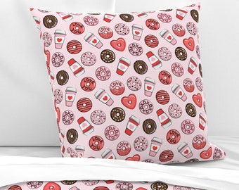 US Seller couch pillow cases doughnut donut cushion cover 