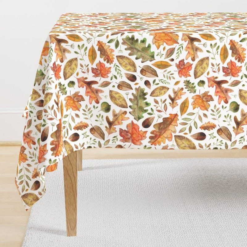 Fall Tablecloth - Etsy