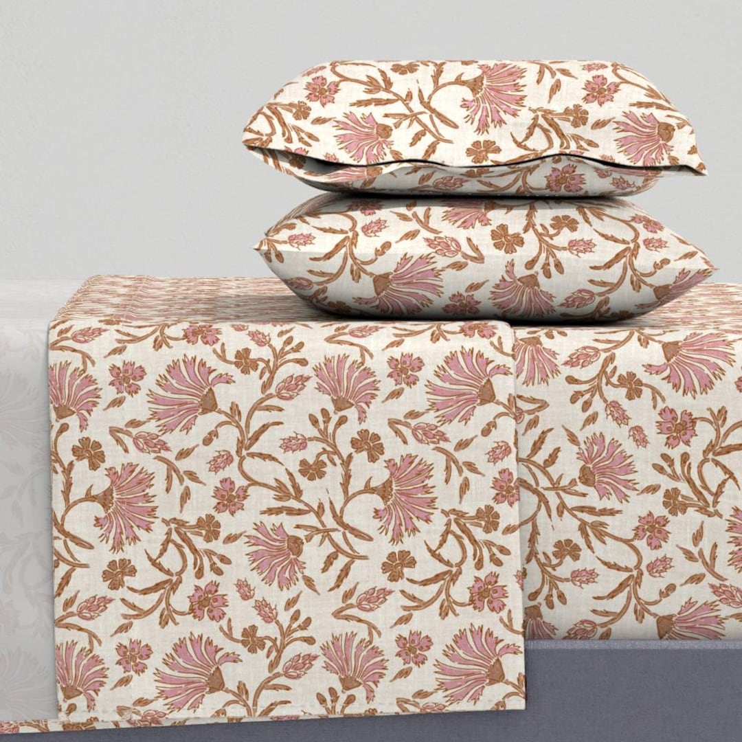 高級布団５点セット【ベージュ フラワーパターン、アンテイーク 高級布団5点セット【ベージュ フラワーパターン、アンテイーク