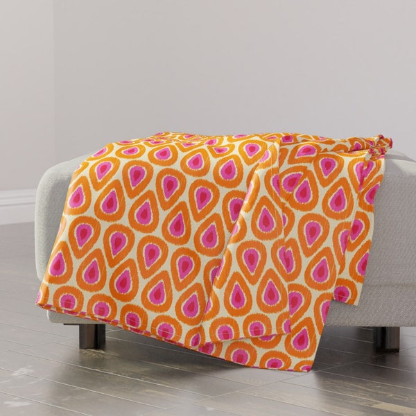Ikat Garden Lap Blankie