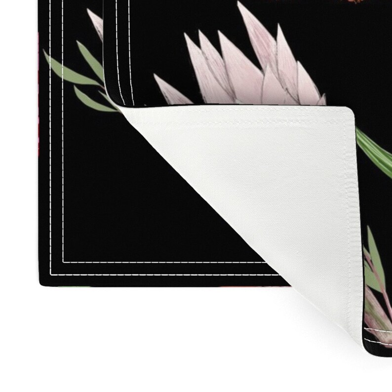 Floral Placemats Set of 2 Australian Native Flowers by Etsy