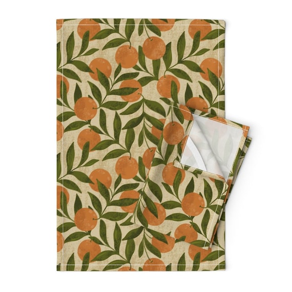 Orange Grove Tea Towels