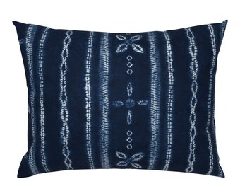indigo pillow shams