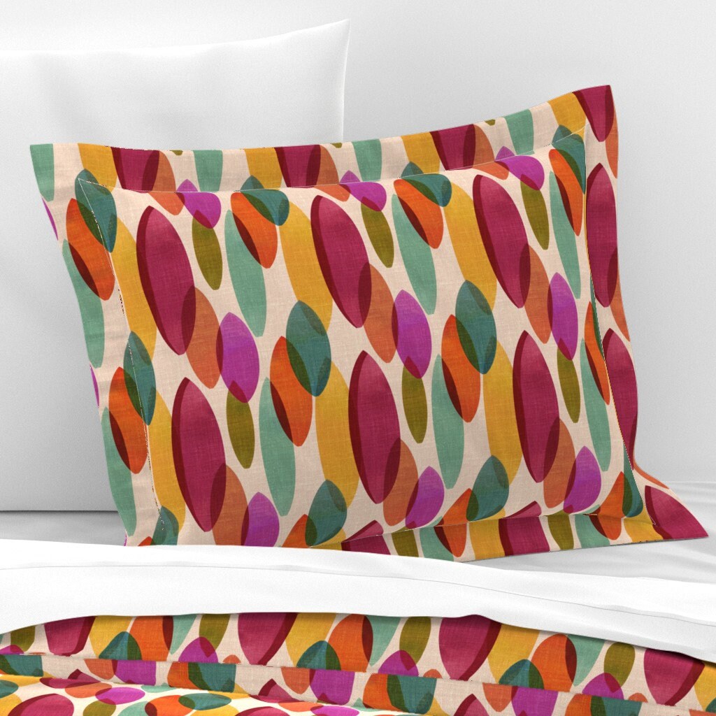 mid century Pillow Sham