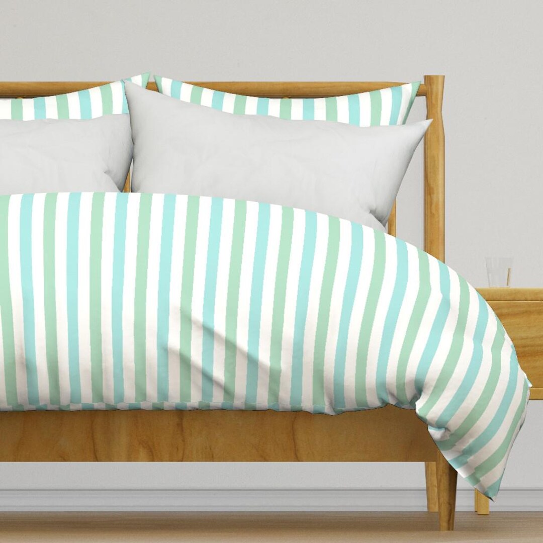 Bedding, Single, 140x200cm - GOTS Classic Stripes Blue