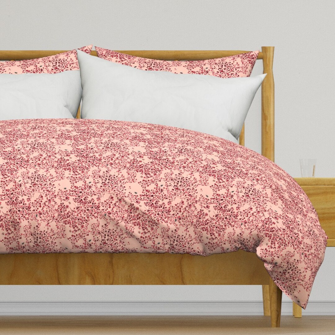 Wildflower Duvet Cover Little Flowers Hidden Time by Etsy