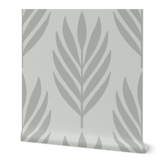 Home & Living Curtains & Window Treatments Neutral Palm Leaf Curtain