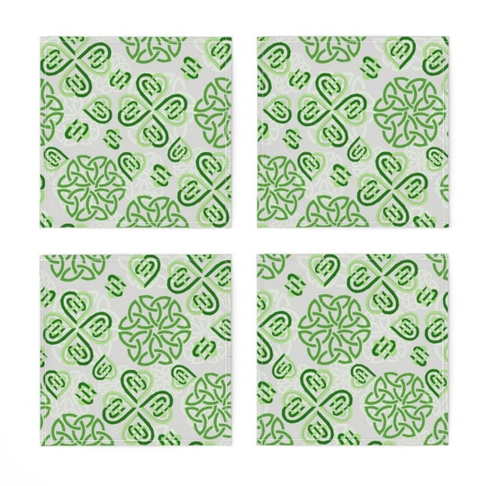 Disover Celtic Knot Cocktail Napkins