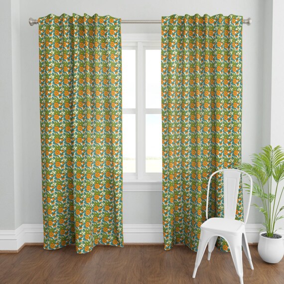 70s curtains