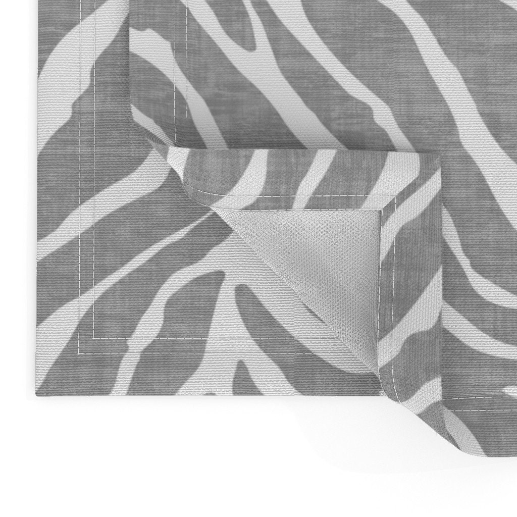 Animal Print Placemats set of 2 Zebra Texture by Kimsa Etsy