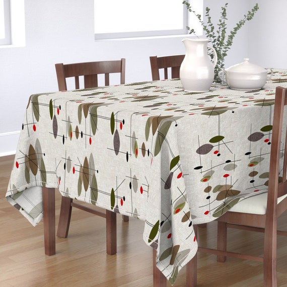 modern tablecloth