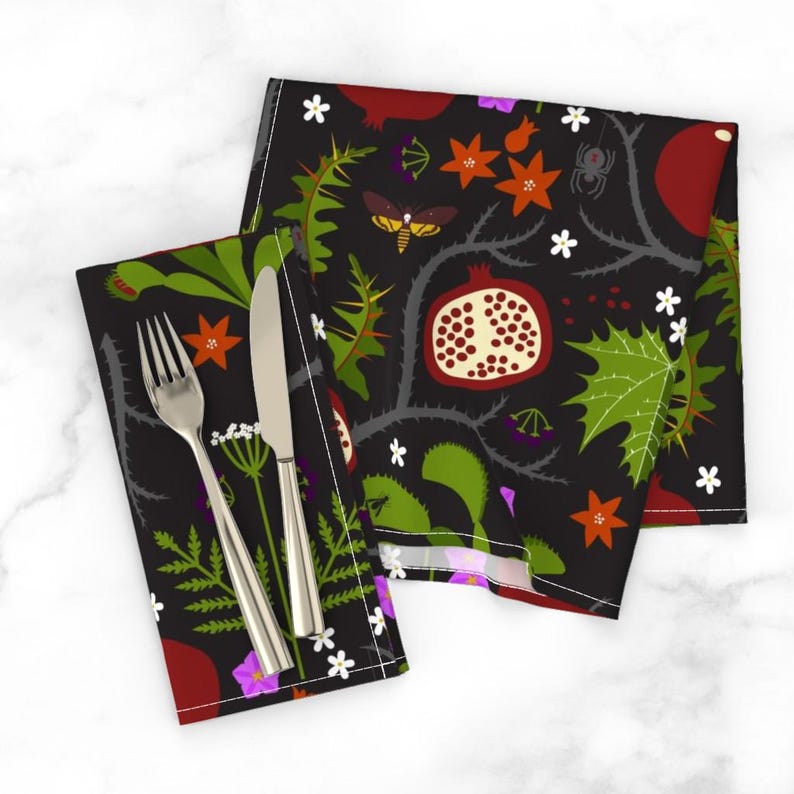 Pomegranates Dinner Napkins