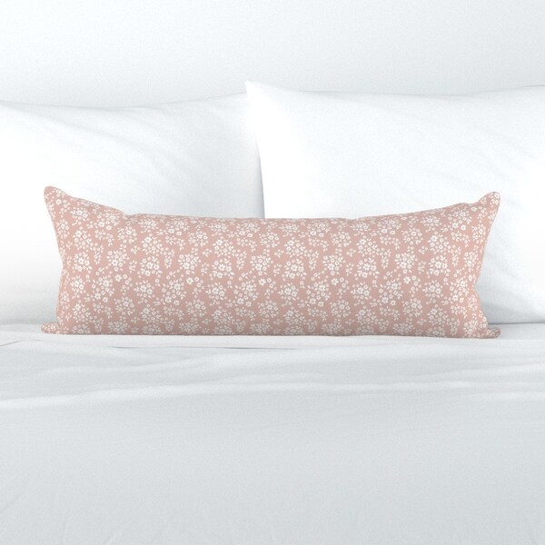 Blush Lumbar Pillows Etsy