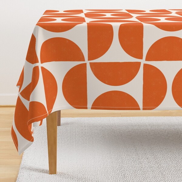 Half Moon Tablecloth Etsy