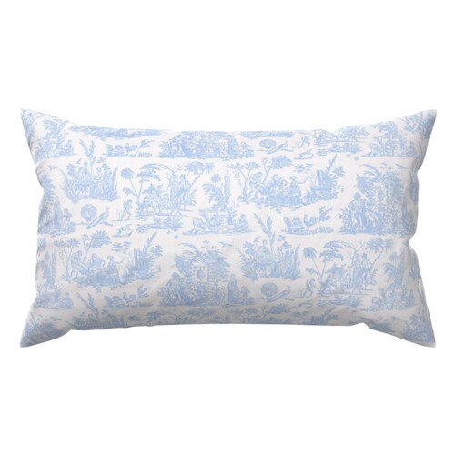 Baby Blue Toile Accent Pillow Marseilles Toile by Etsy
