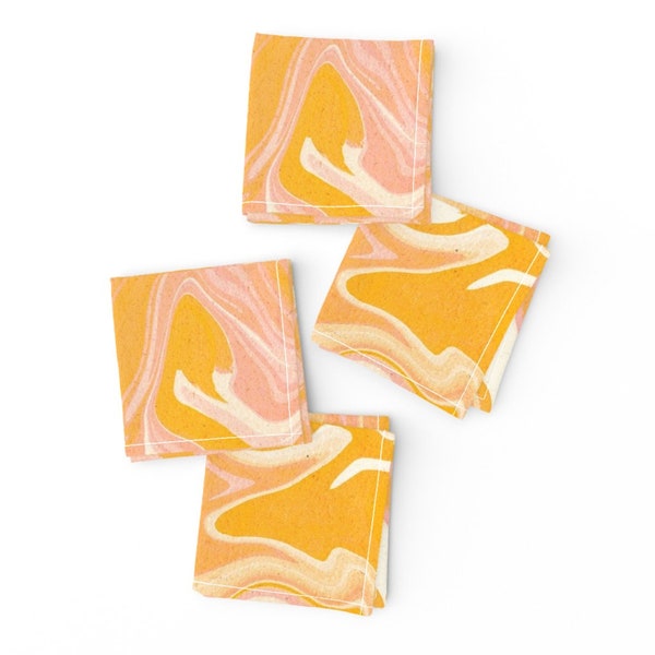 Marbled Napkin Set