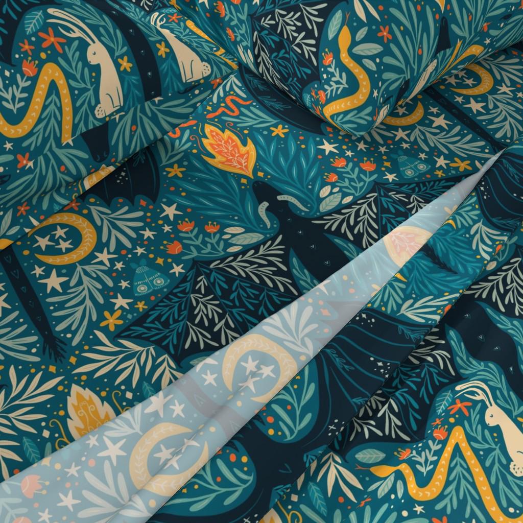 Folk Dragons Sheets - Enchanted Forest Friends by Writtenbykristen ...