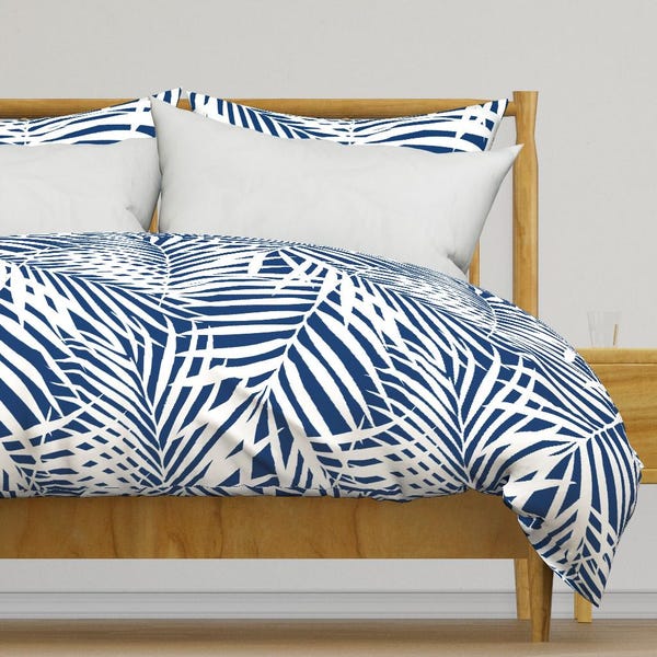 Navy White Bedding - Etsy