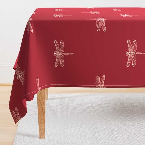Dragonfly Tablecloth Etsy