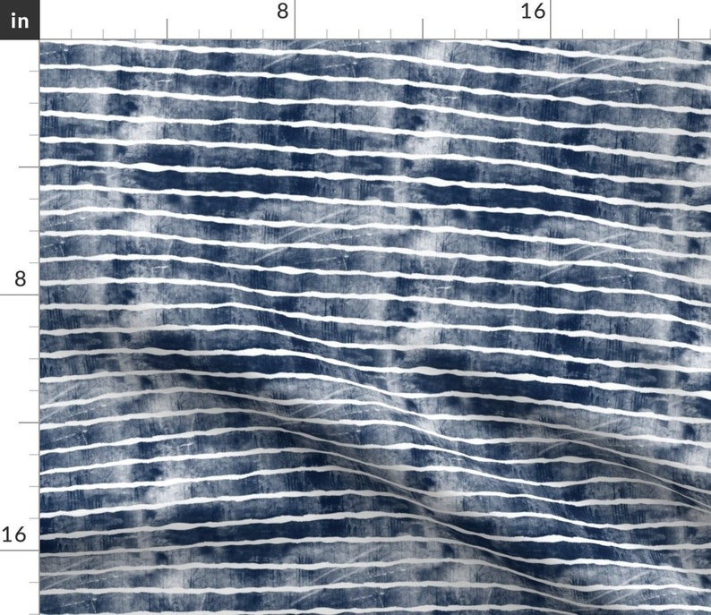 4th Of July Cotton Sateen Table Runner by Spoonflower Blue Stripes Table Runner Distressed Navy Stripes by littlearrowdesign