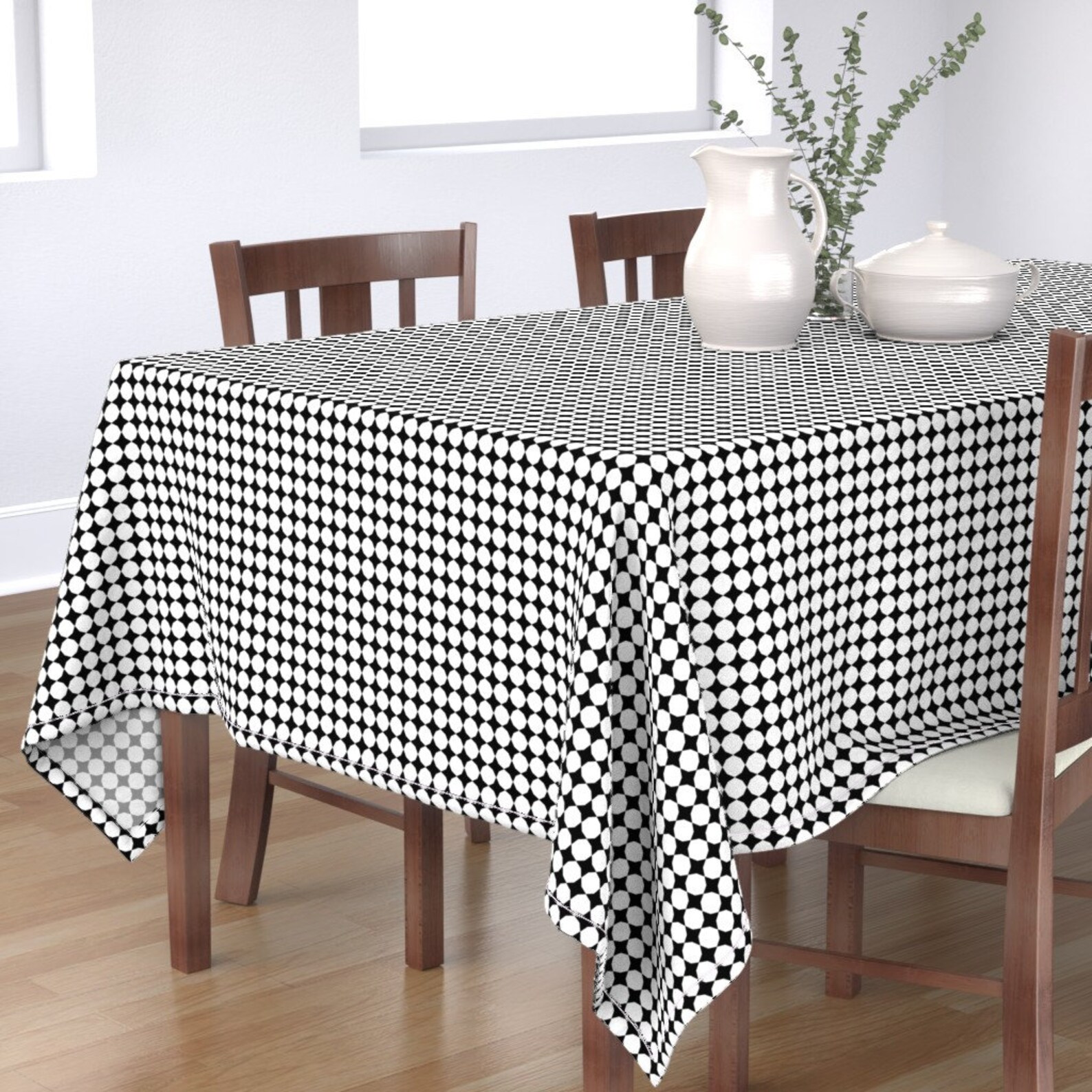 Geometric Shapes Tablecloth Octagon by patternmethod Etsy